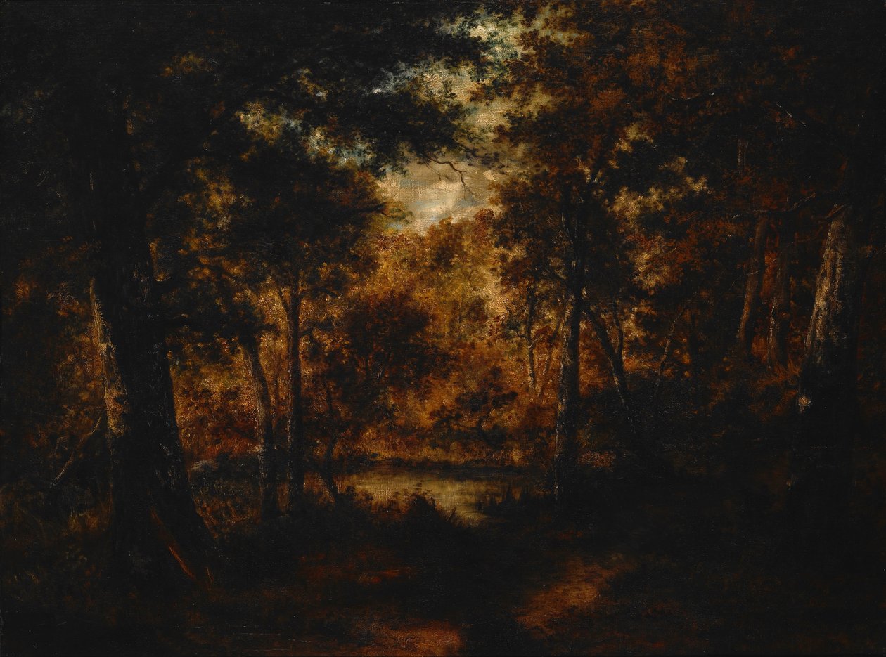 Feernes bassin af Narcisse Virgile Diaz de la Peña