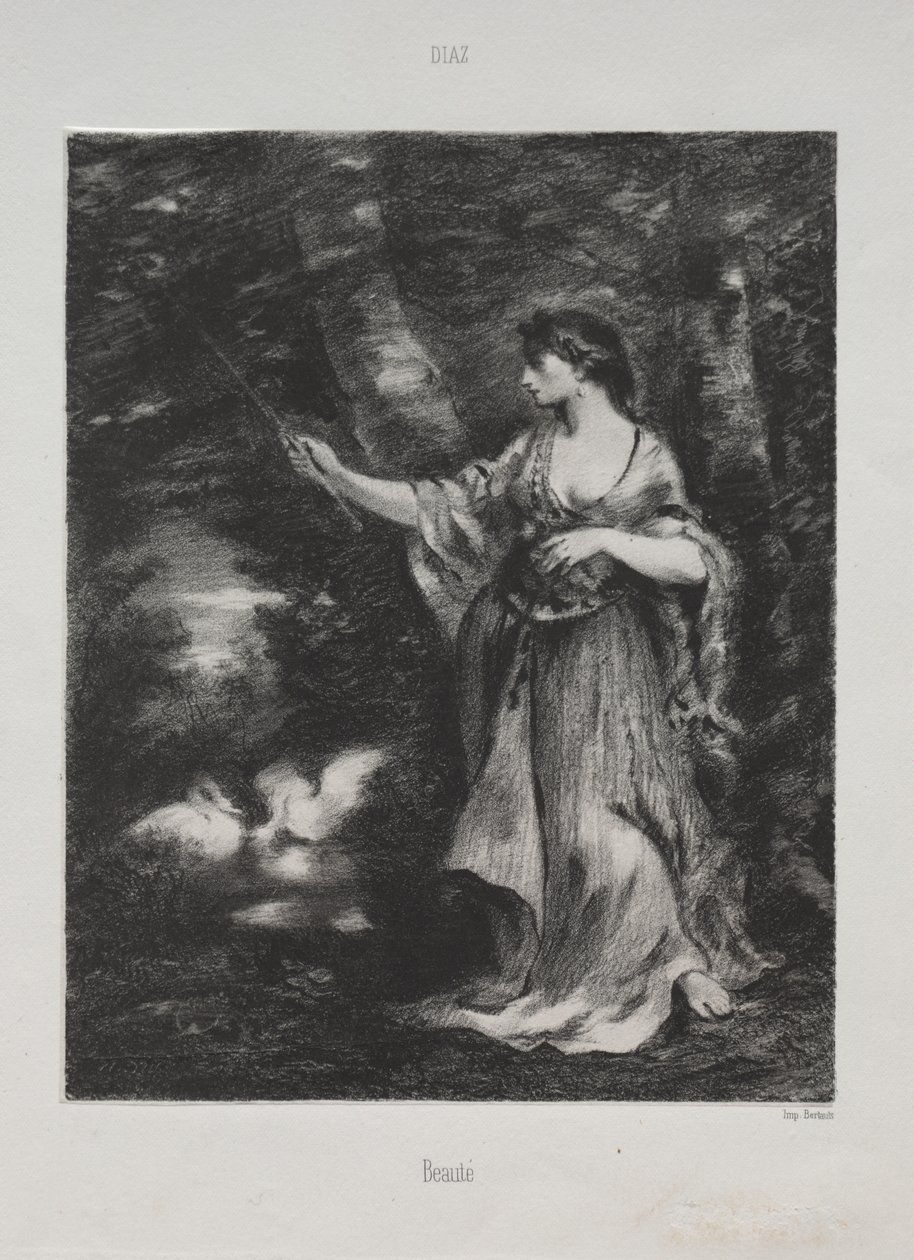 Skønhed. af Narcisse Diaz de la Pena