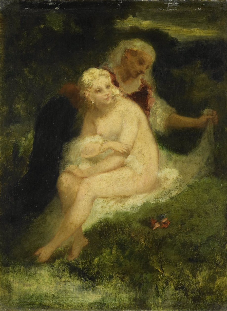 Efter Badet af Narcisse Virgile Diaz de la Peña