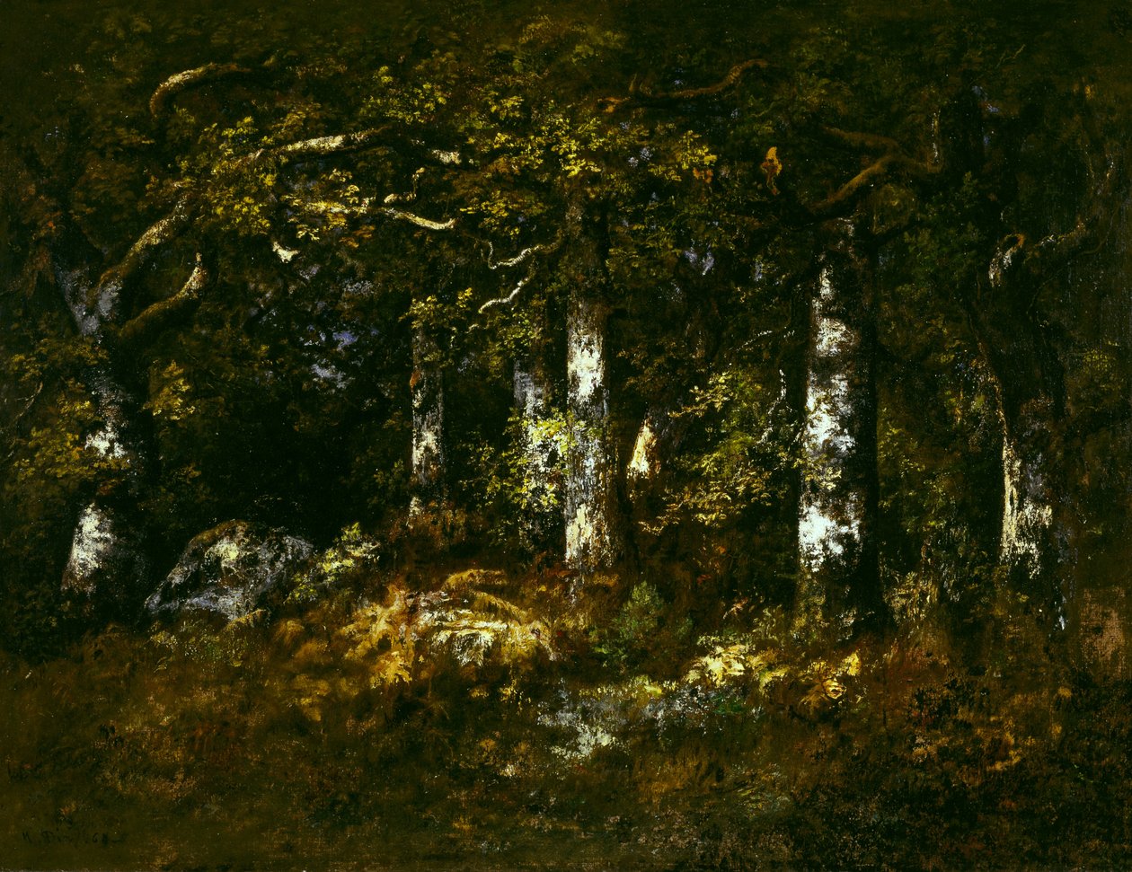 Forest of Fontainebleau, 1868dani af Narcisse Virgile Diaz de la Peña