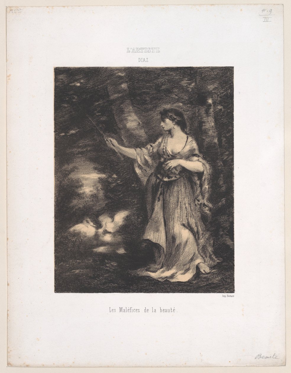 Skønhedens forbandelser, 1830-76., 1830-76. af Narcisse Virgile Diaz de la Peña