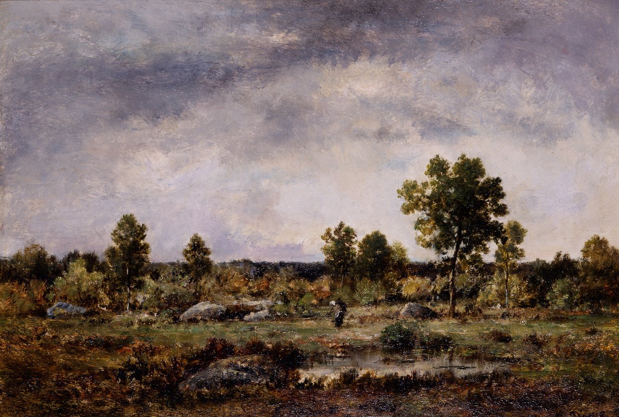 Landskab af Narcisse Virgile Diaz de la Peña