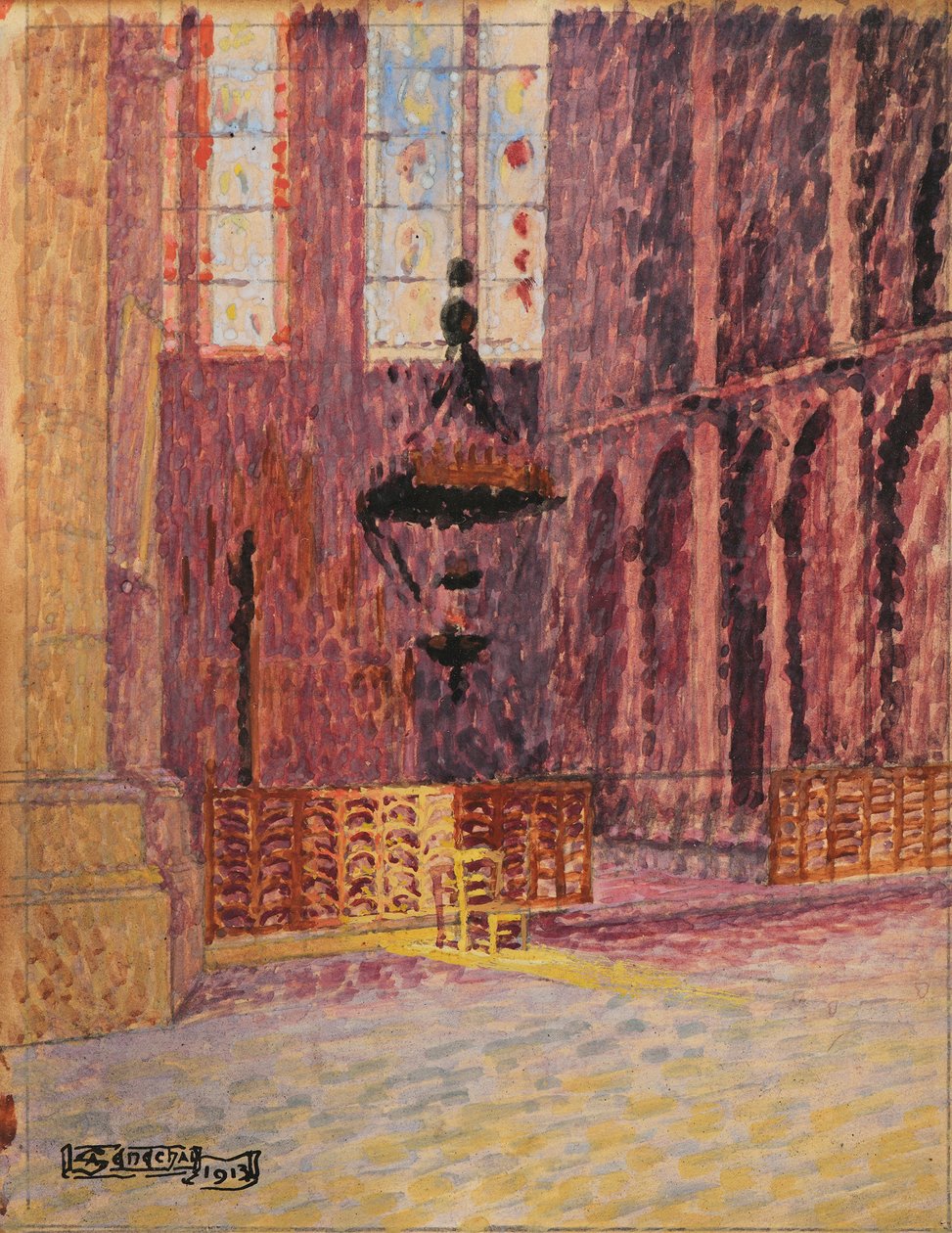 Notre Dame de Reims, Absidal-kapellet af Narcisse Virgilio Díaz