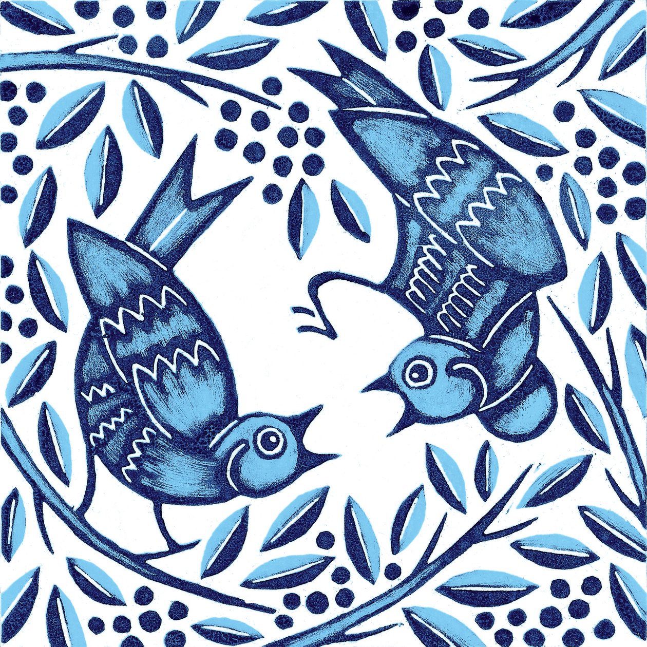 Bluebirds, 2010 af Nat Morley