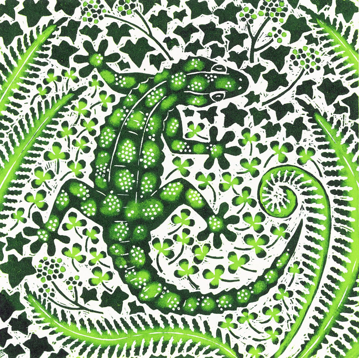 Green Gecko, 2002 af Nat Morley