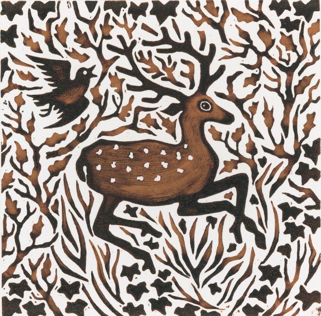 Woodland Deer, 2000 af Nat Morley