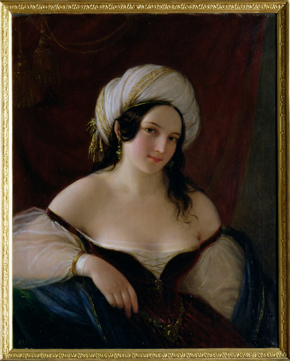 Odalisque af Natale Schiavoni