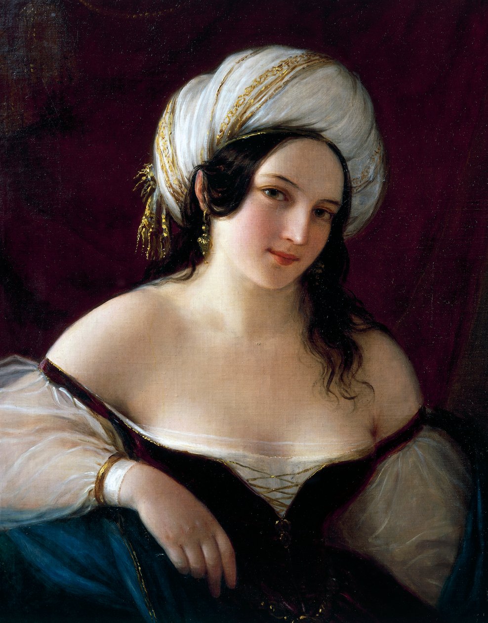 Odalisque af Natale Schiavoni