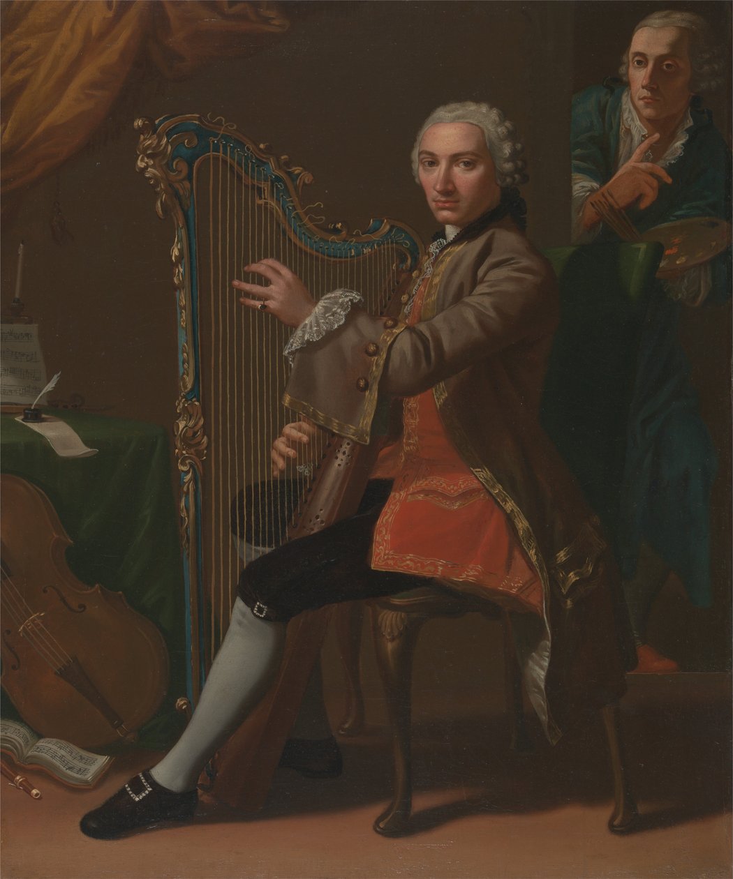 Cristiano Giuseppe Lidarti og Giovanni Battista Tempesti af Nathaniel Dance Holland