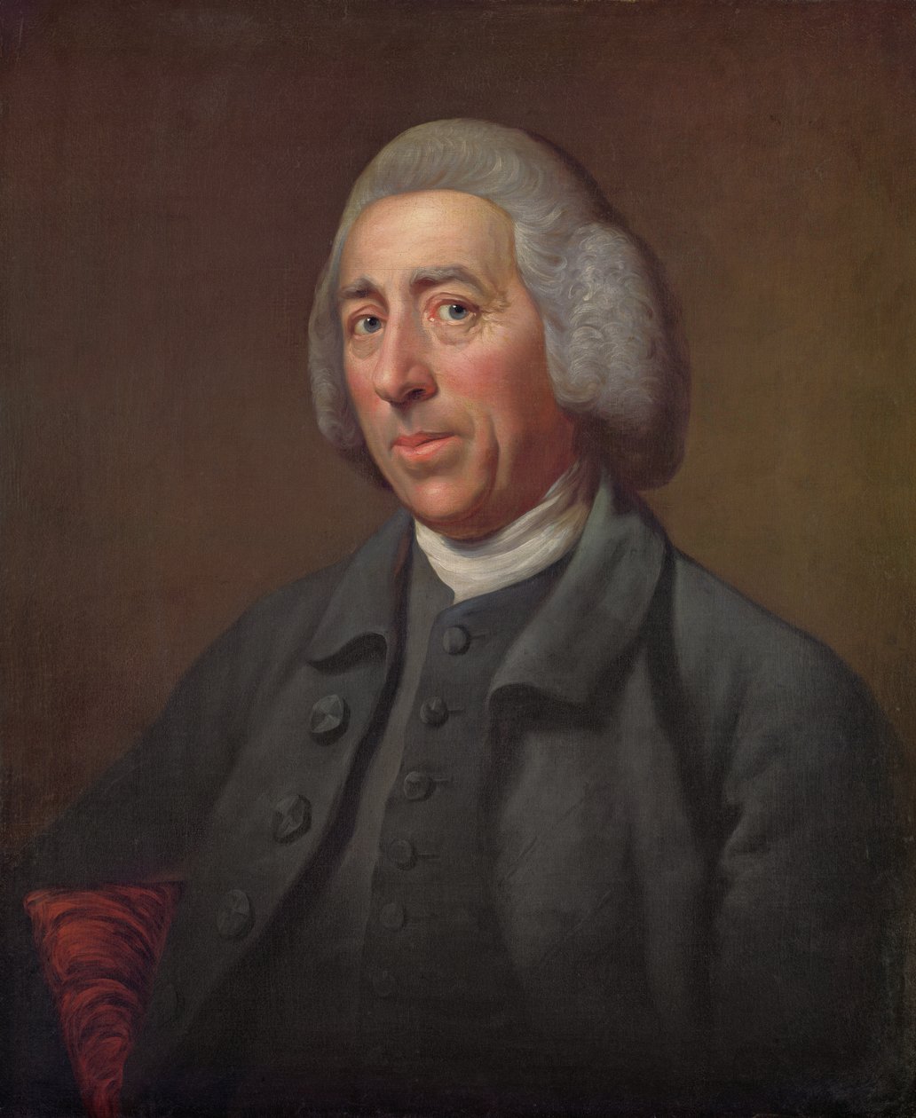 Portræt af Lancelot Capability Brown (1716-83) af Nathaniel Dance Holland