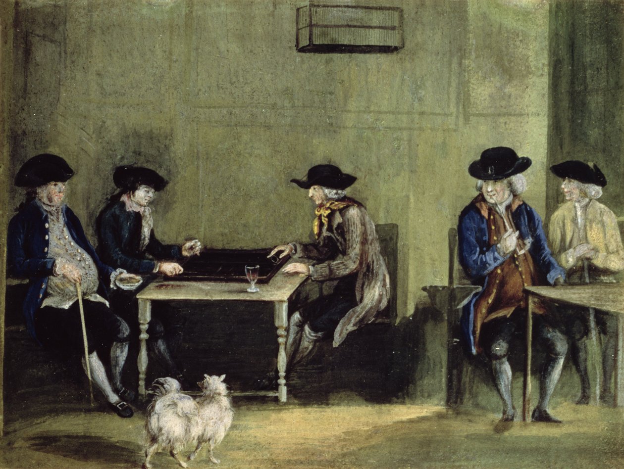 Backgammon-spillet af Nathaniel Grogan