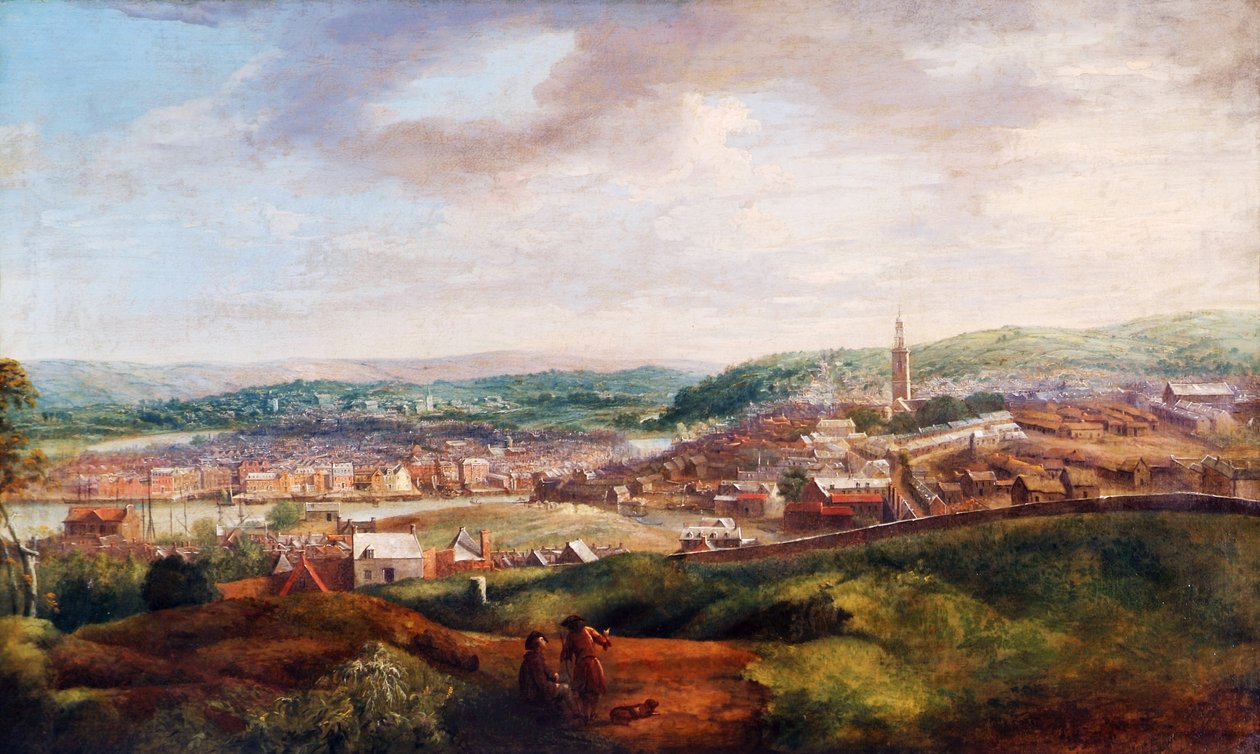 Udsigt over Cork, 1780 (for detaljer se 76429) af Nathaniel Grogan