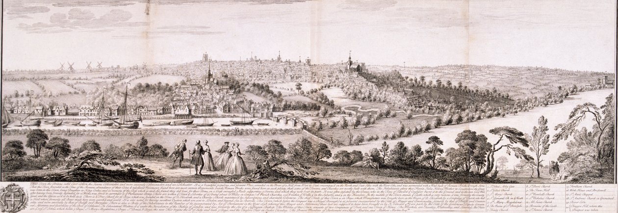 Colchester, Essex af Nathaniel Buck