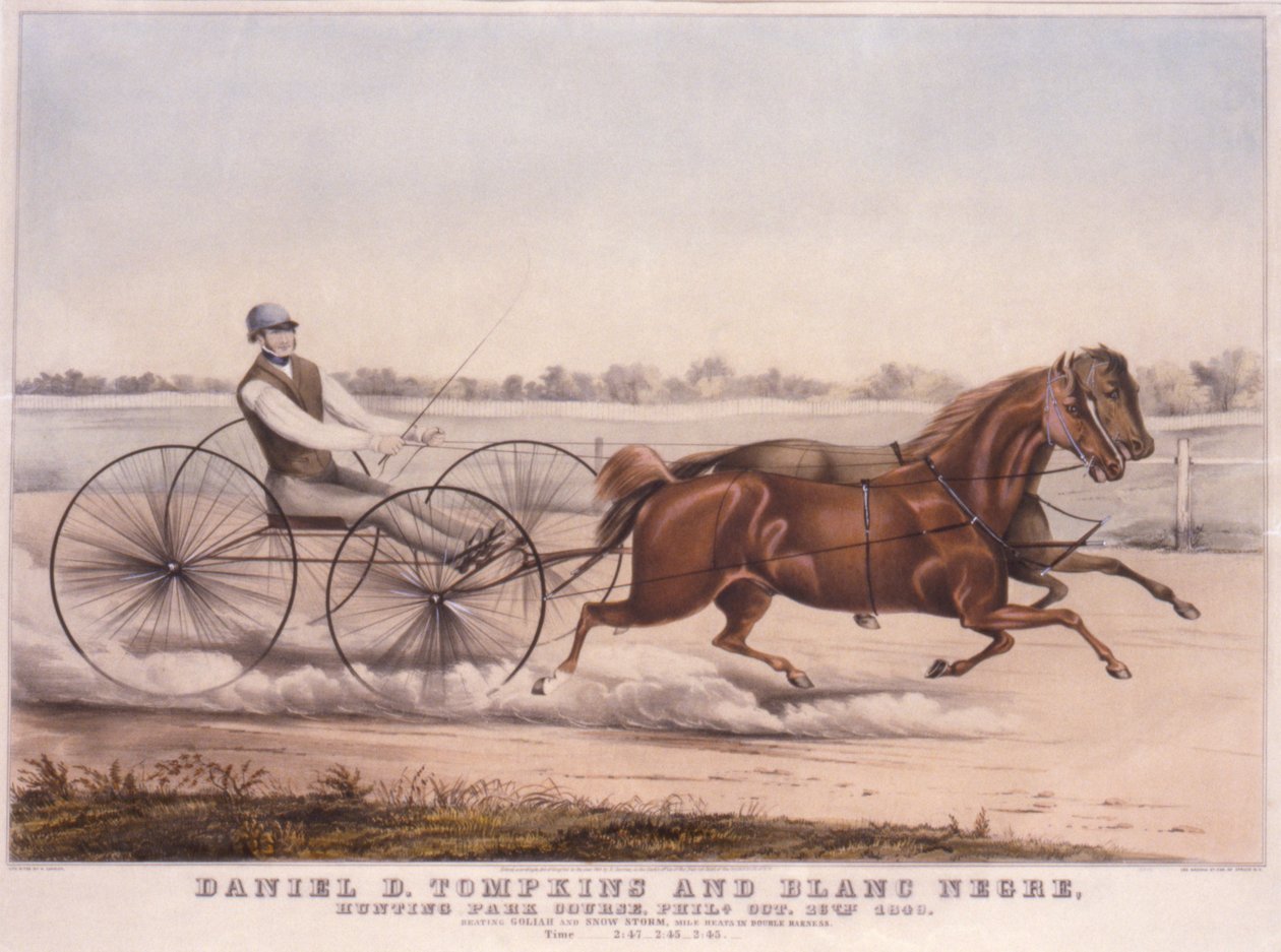 Daniel D. Tompkins og Blanc Negre af Nathaniel Currier