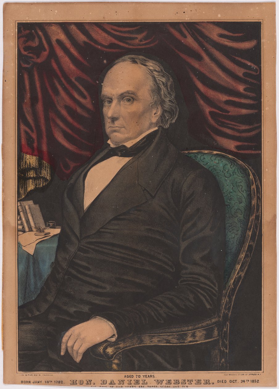Daniel Webster af Nathaniel Currier
