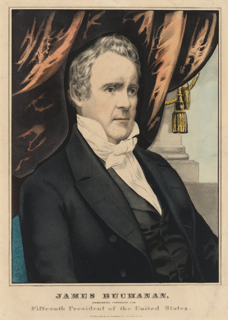 James Buchanan af Nathaniel Currier