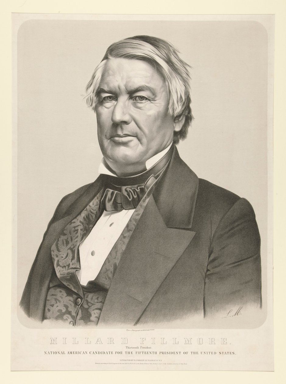 Millard Fillmore, trettende præsident af Nathaniel Currier