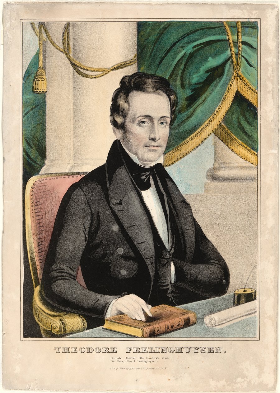 Theodore Frelinghuysen af Nathaniel Currier