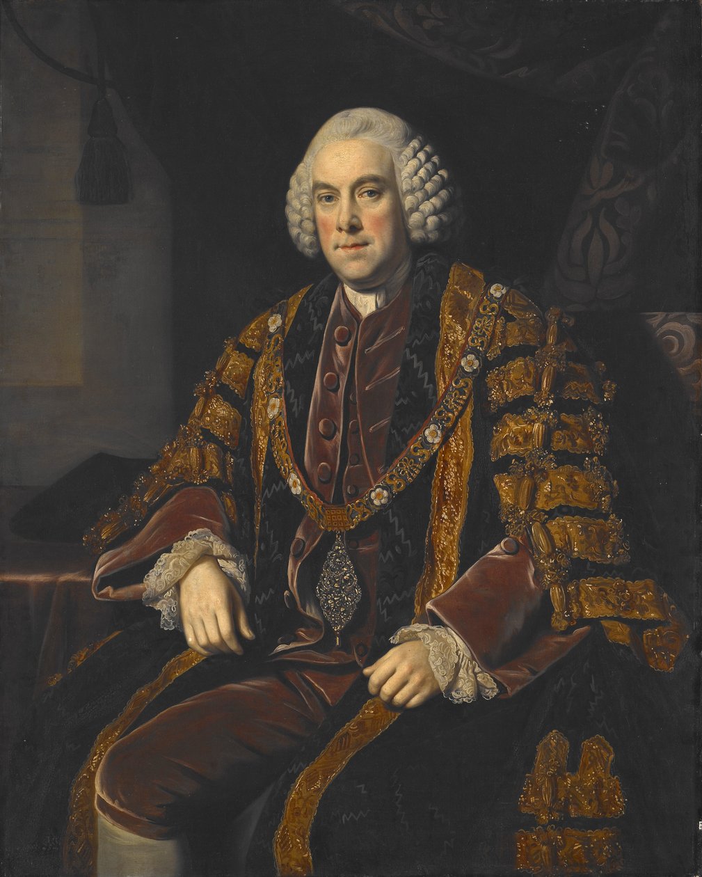 En Lord Mayor of London af Nathaniel Dance-Holland