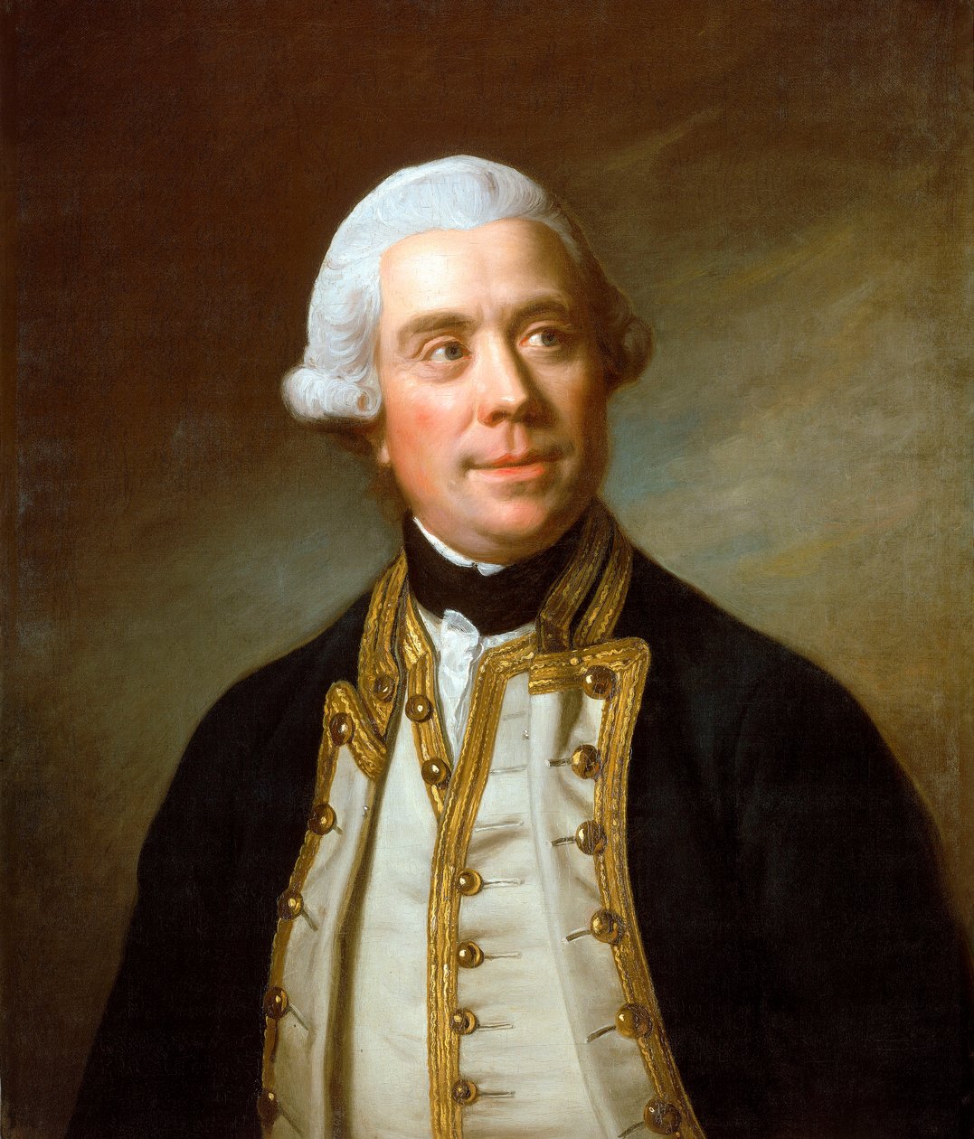 Captain the Honourable Samuel Barrington (1729-1800), ca. 1770 (olie på lærred) af Nathaniel Dance