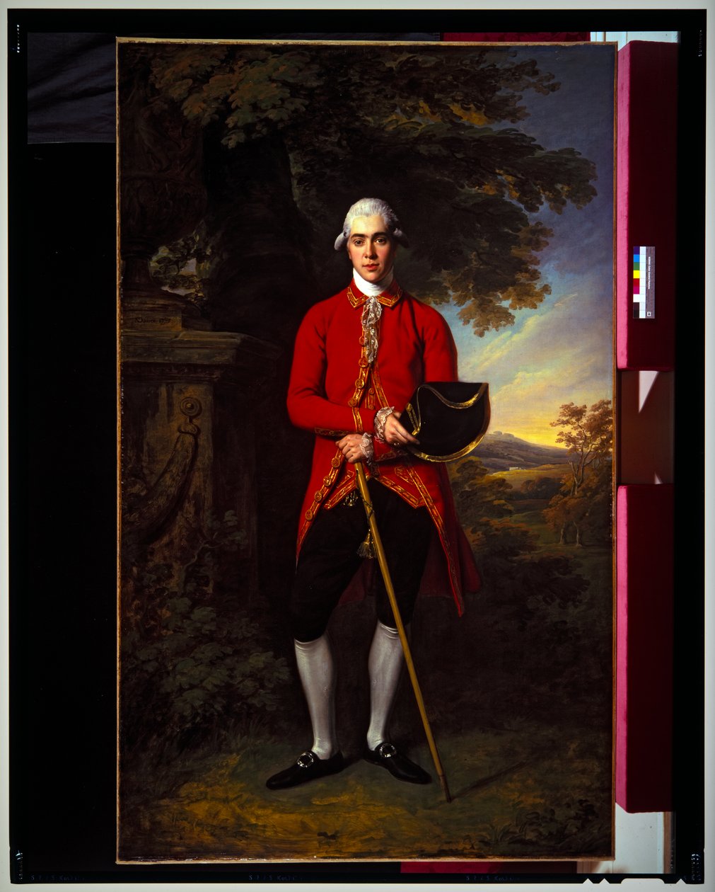 Portræt af Thomas Assheton-Smith (lærred) af Nathaniel Dance