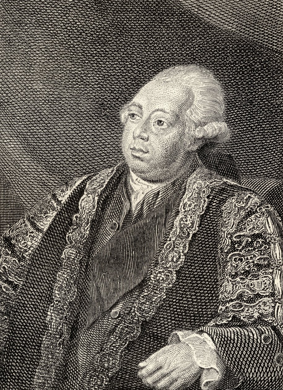 Lord North, illustration fra 