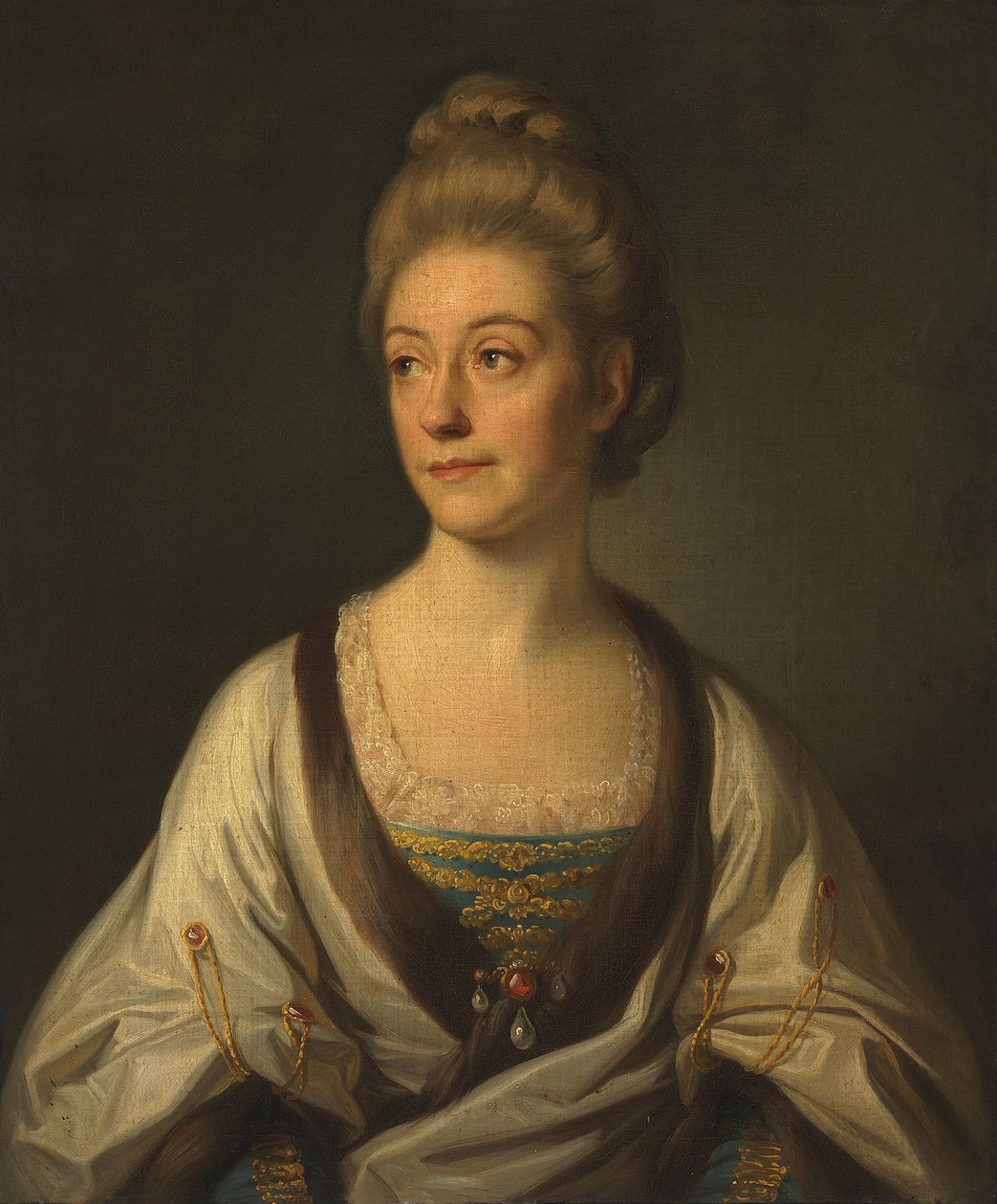Portræt af hertuginden af Sutherland af Nathaniel Dance Holland