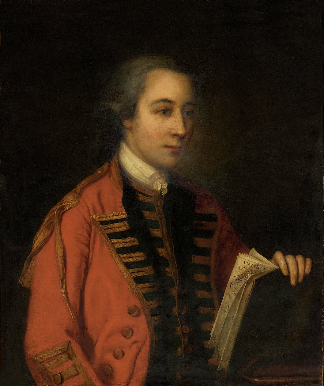 Portræt af jarlen af Ormonde, halv længde, i militæruniform af Nathaniel Dance Holland