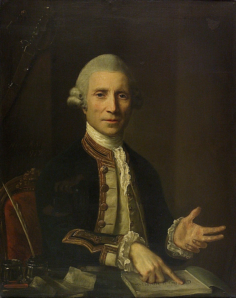 Kaptajn Thomas Baillie (død 1802) af Nathaniel Hone
