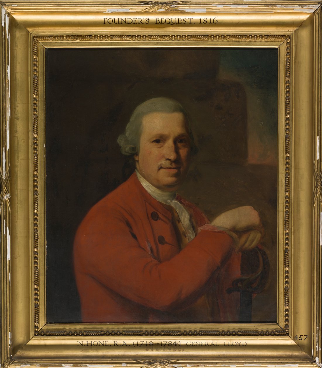 General Lloyd, 1773 af Nathaniel Hone
