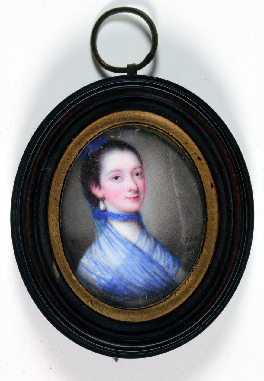 Lady Henrietta Cavendish Bentinck, senere grevinde af Stamford af Nathaniel Hone