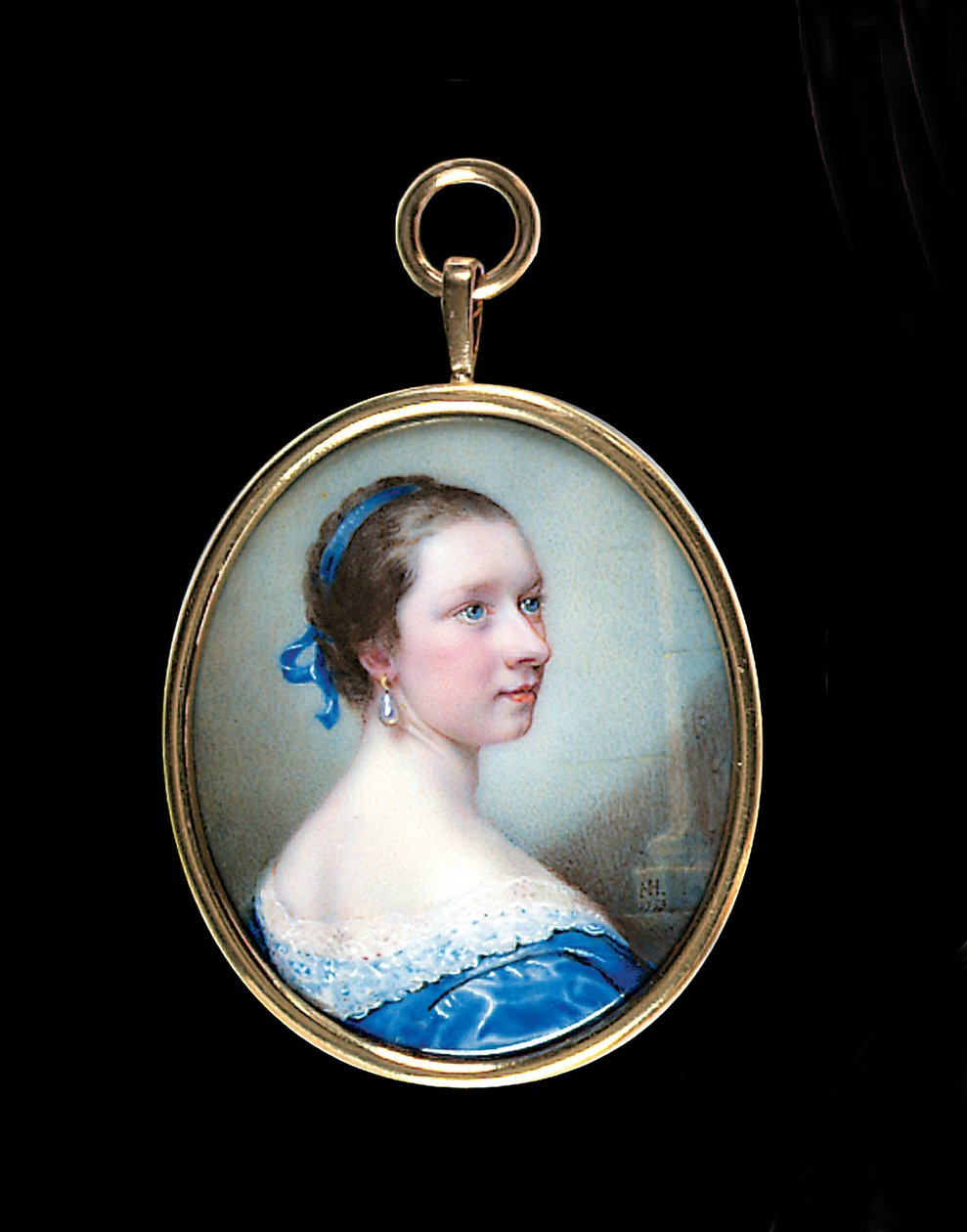 Lydia Garner, 1753 af Nathaniel Hone