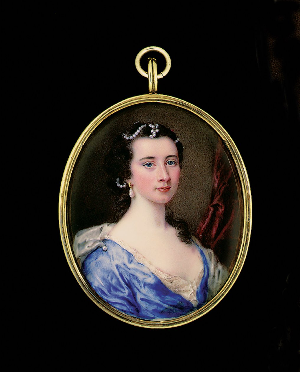 Mary Wilkes af Nathaniel Hone
