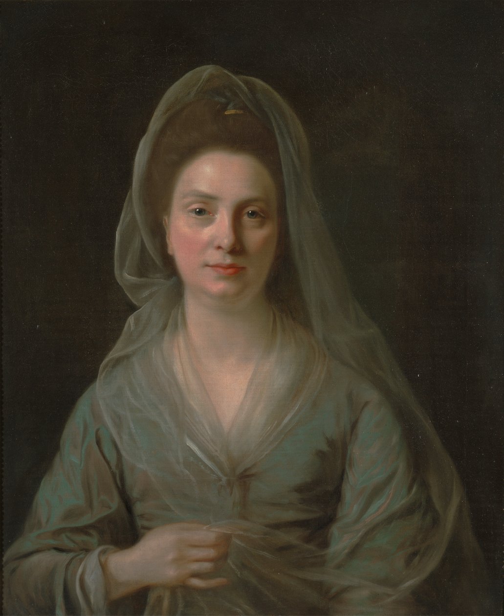Fru Benjamin Cole af Nathaniel Hone