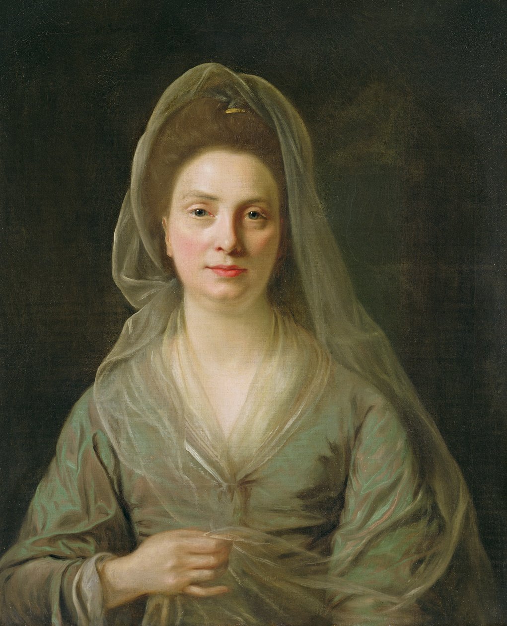 Fru Benjamin Cole, ca. 1776 af Nathaniel Hone