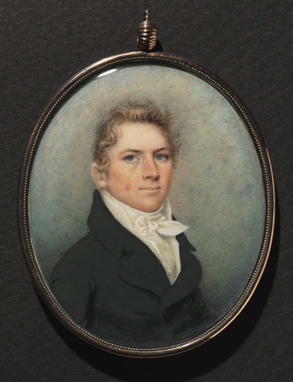 Portræt af en mand, ca. 1815. af Nathaniel Rogers