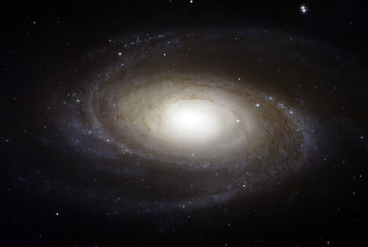 Bright Spiral Galaxy M81 set fra Hubble-teleskopet. Kredit NASA. Videnskab Astronomi Stellar Space af National Aeronautics and Space Administration National Aeronautics and Space Administration
