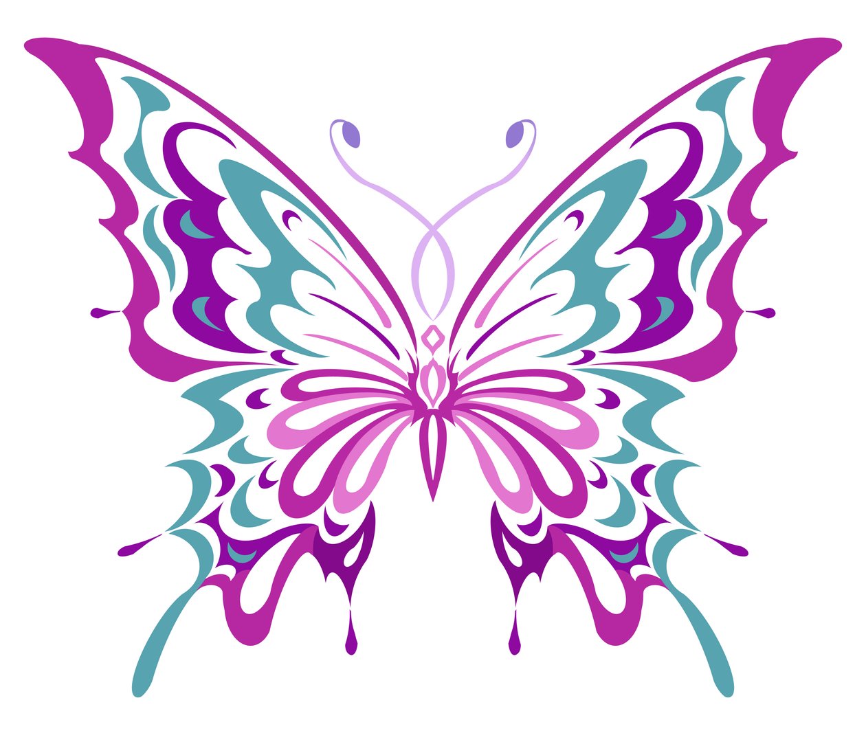 Art Nouveau sommerfugl, 2016 af Neale Osborne