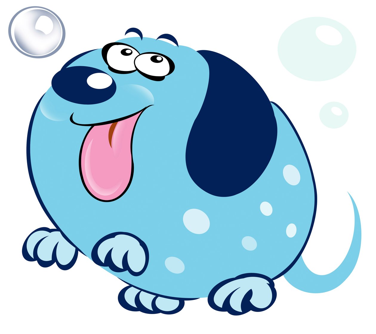 Bubbly Dog - karikaturtegninger af Neale Osborne