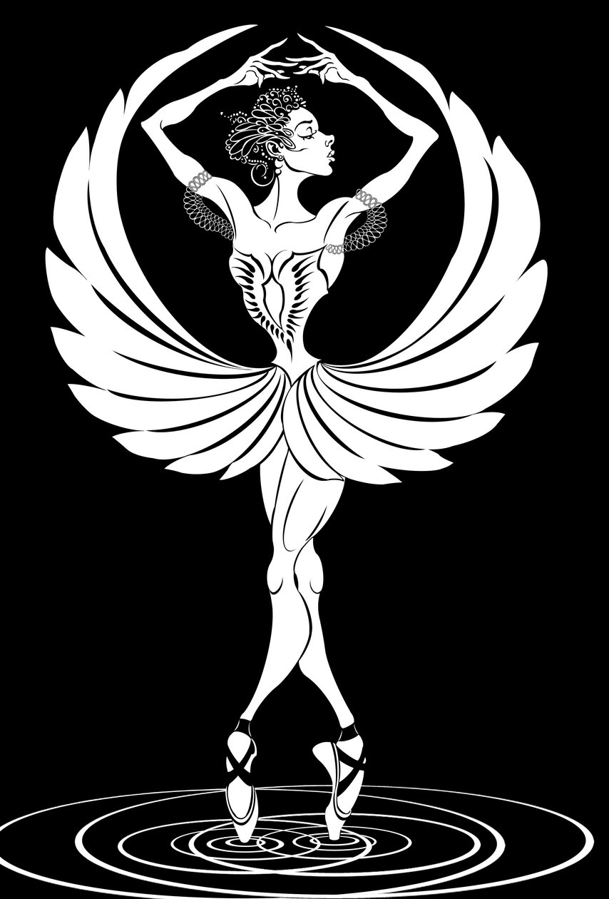 Darcey Bussell, engelsk ballerina (f af Neale Osborne