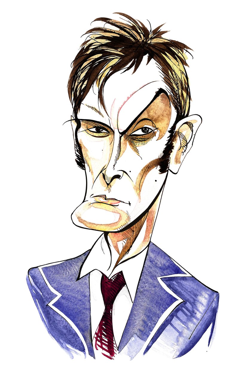 David Tennant som Doctor Who i BBCs tv-serie af samme navn af Neale Osborne