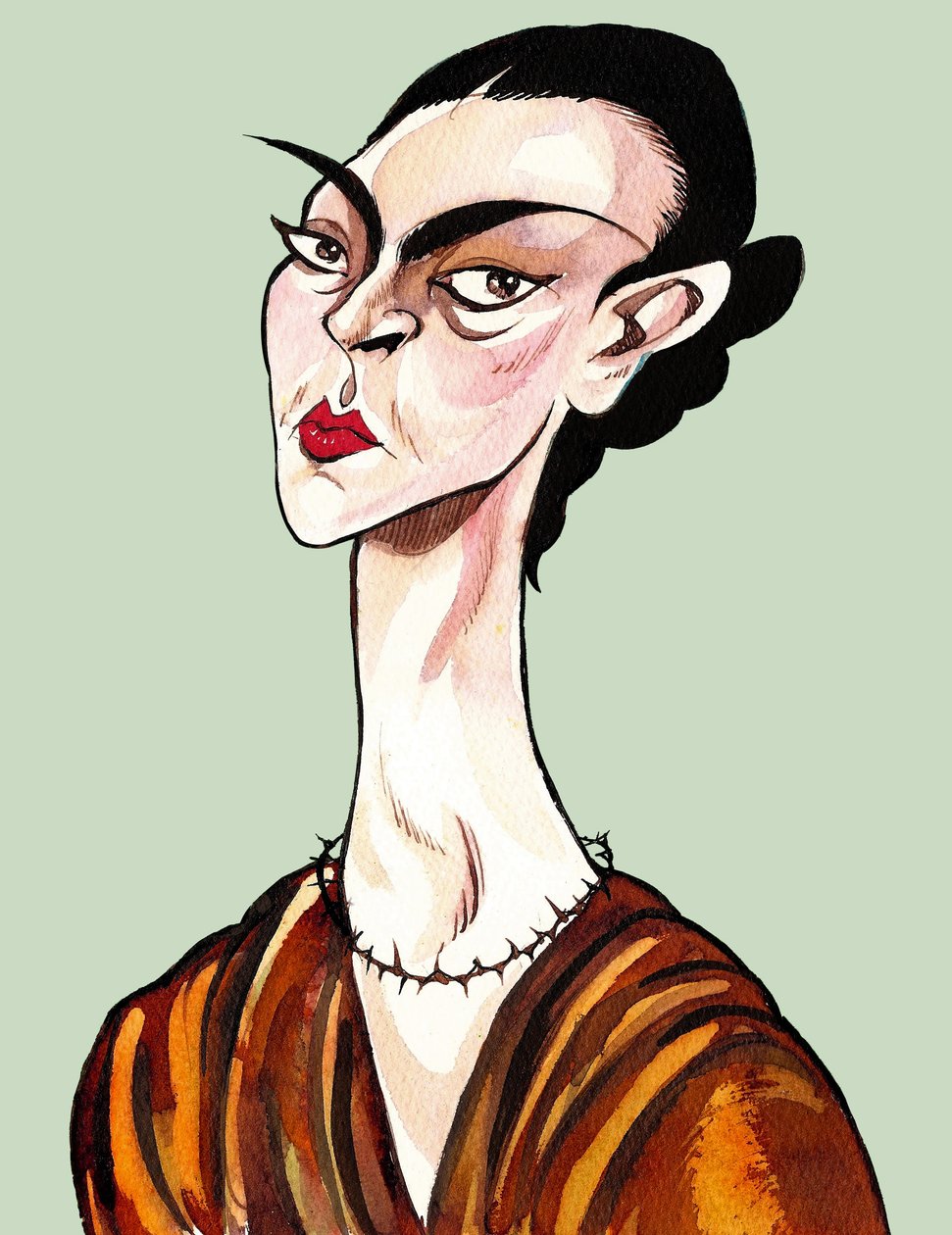 Frida Kahlo af Neale Osborne