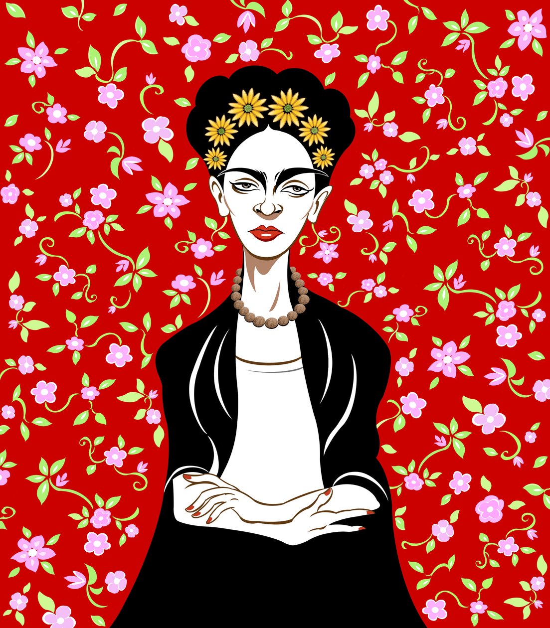 Frida Kahlo, 2018 af Neale Osborne
