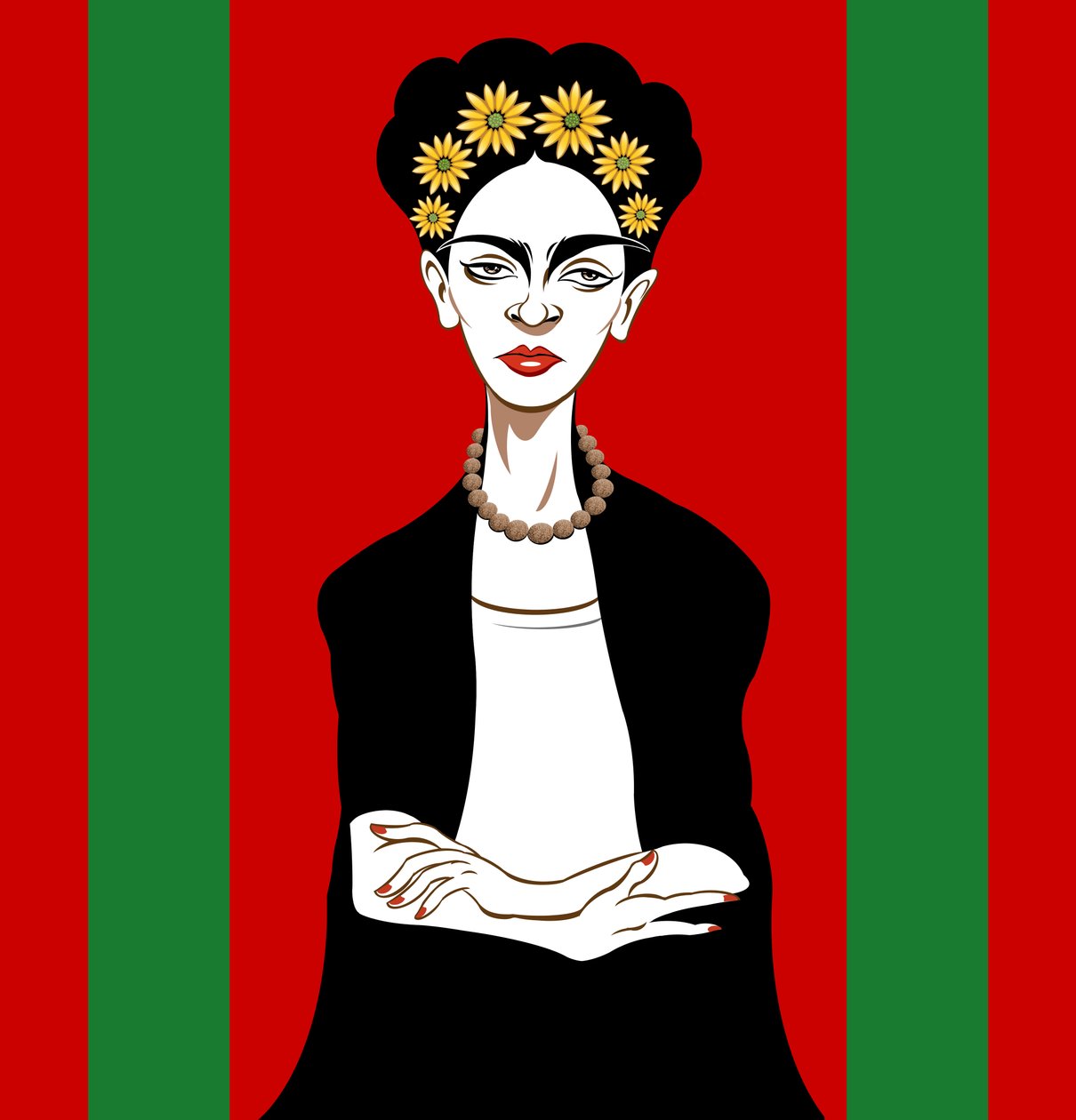 Frida Kahlo, 2018 af Neale Osborne