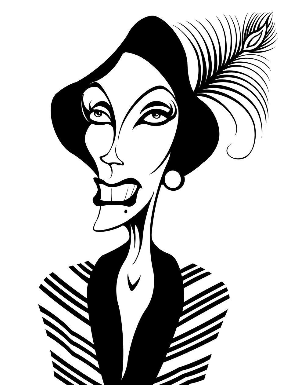Gloria Swanson, 2018 af Neale Osborne