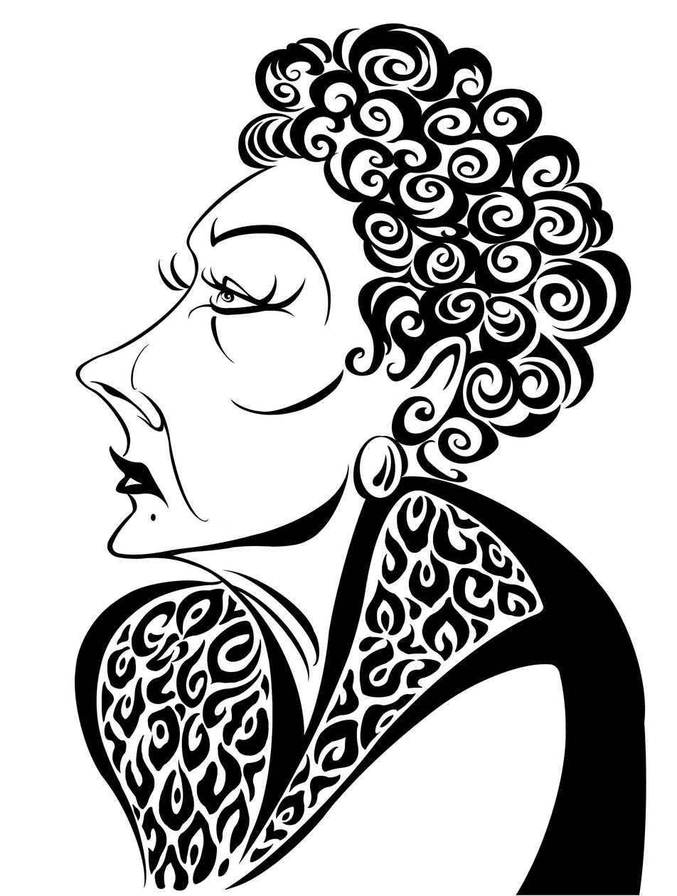 Gloria Swanson, 2018 af Neale Osborne