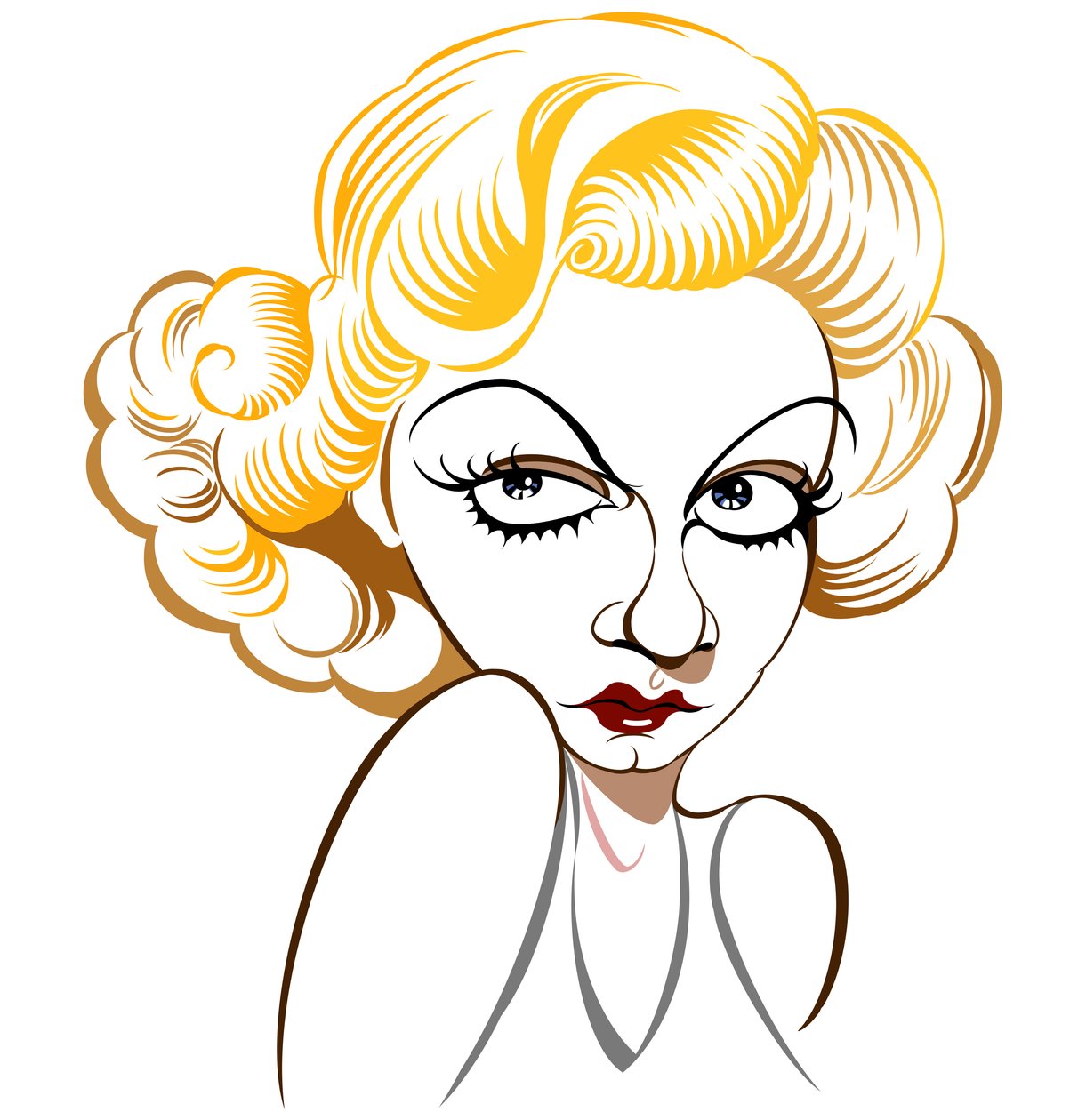 Jean Harlow, 2018 af Neale Osborne