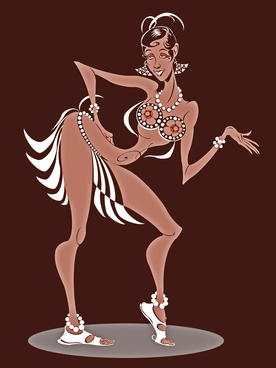 Josephine Baker af Neale Osborne