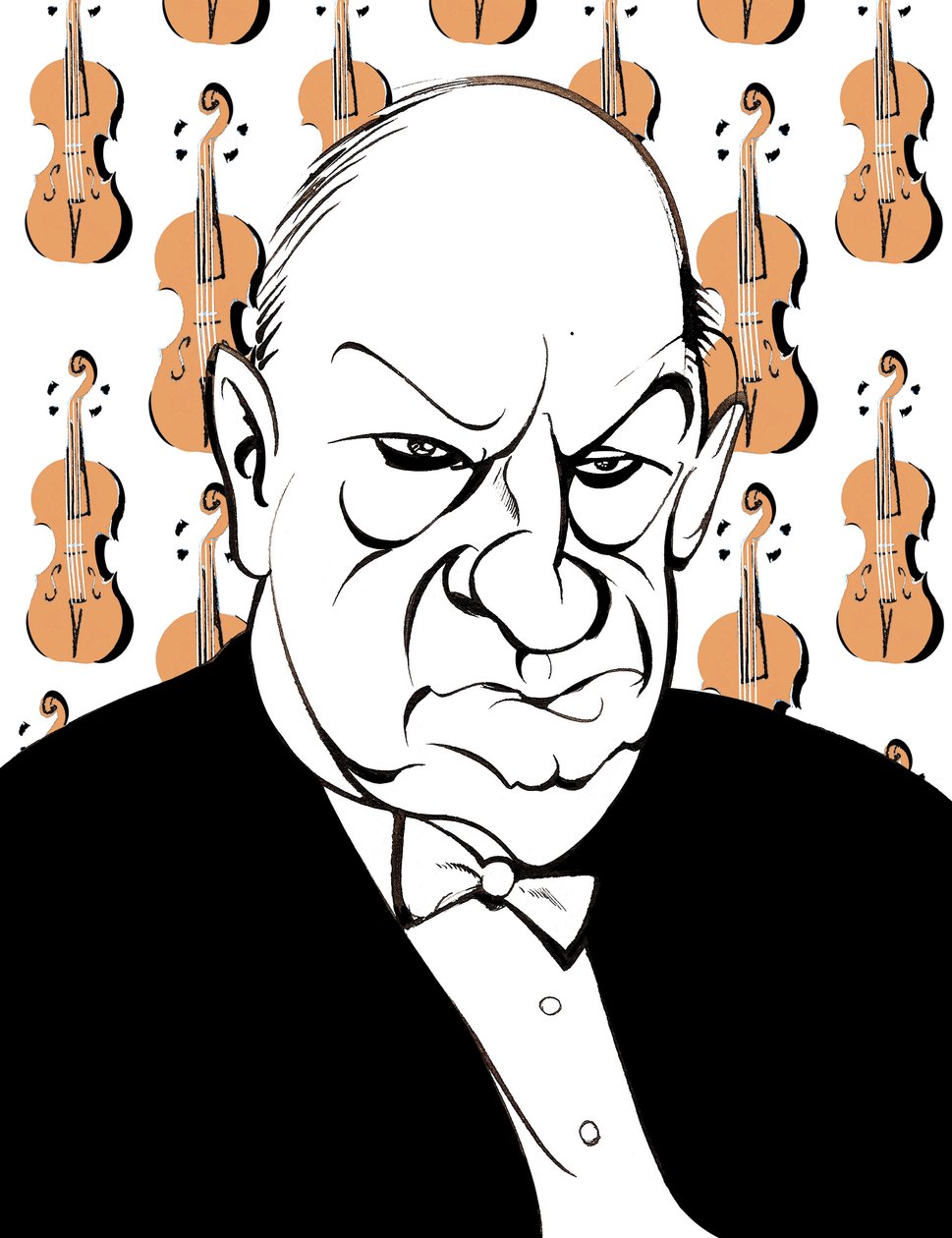 Paul Hindemith - tysk komponist, dirigent og violist, 1895-1963 af Neale Osborne