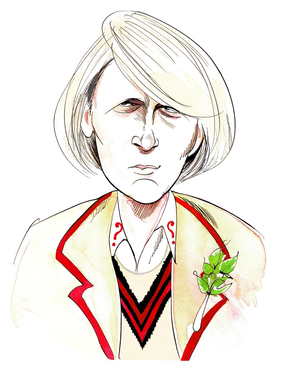 Peter Davison som Doctor Who i BBC